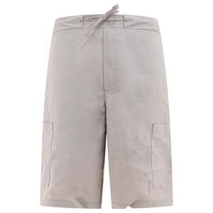 GR10K Men's Cargo Shorts with Drawstring Waist Men GREY Pants